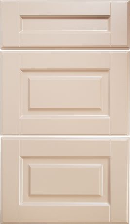Двери для шкафа Delinia «Леда бежевая» 60x70 см, МДФ, цвет бежевый, 3 шт.