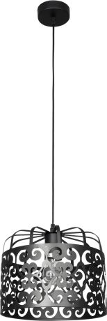 Светильник Charlotte 1xE27x60 Вт, 25 см, цвет чёрный
