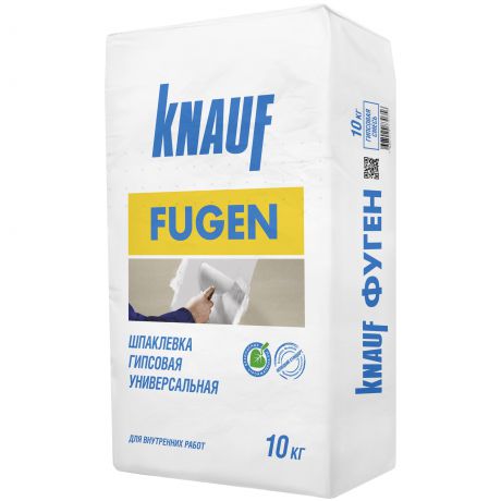 Шпаклёвка гипсовая Knauf Фуген, 10 кг