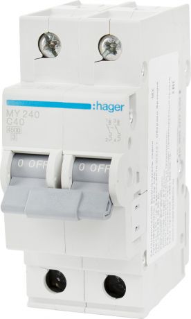 Выключатель автоматический Hager 2 полюса 40 A