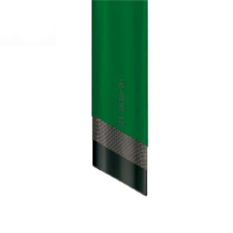 Шланг для полива трехслойный плоский 1 1/4 дюйма, цвет  зелёный, на отрез