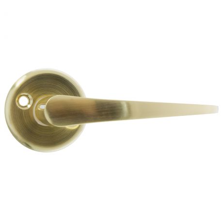 Ручки дверные на розетке Palladium 019 (5/60), алюминий, цвет матовое золото