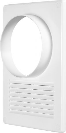 Решетка вентиляционная с фланцем Awenta T-98, 165х235 мм, цвет белый