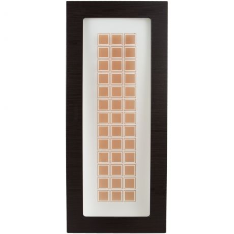 Витрина для шкафа Delinia «Шоколад» 40x92 см, МДФ, цвет коричневый