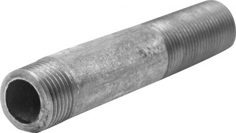 Сгон d 15 мм L 110 мм оцинкованный сталь