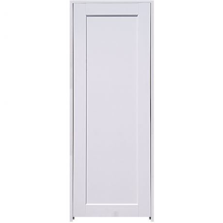 Блок дверной Аквапласт 80x200 см, ПВХ, с фурнитурой
