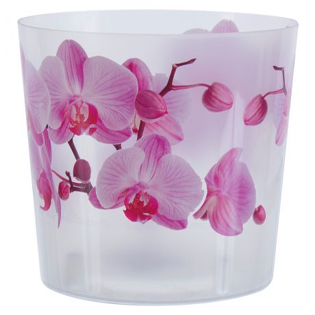 Кашпо «Деко» для орхидеи 2.4 л 160 мм, пластик