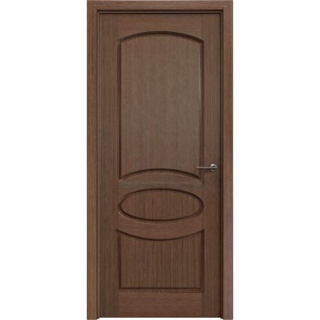 Дверь межкомнатная глухая Классика 70x200 см, шпон, цвет орех