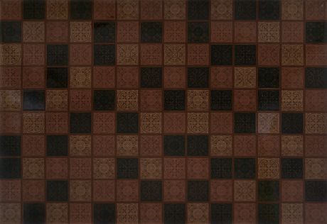 Плитка настенная Arabesque 25x35 см 1.4 м2 цвет коричневый