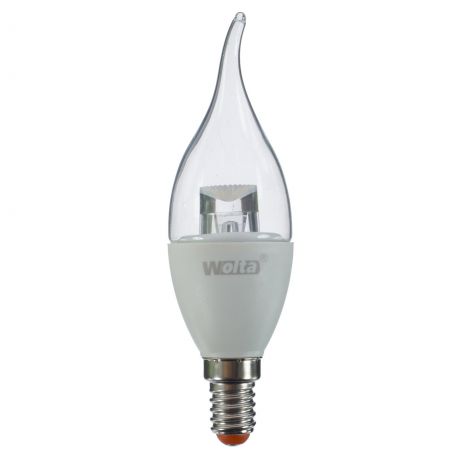 Лампа светодиодная Wolta свеча на ветру E14 7 Вт 560 Лм свет дневной