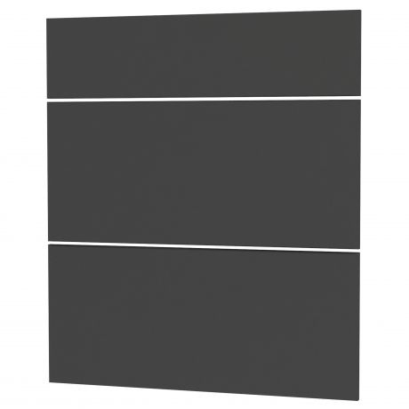 Двери для шкафа Delinia «Графит» 60x15 см, МДФ, цвет сиреневый, 3 шт.