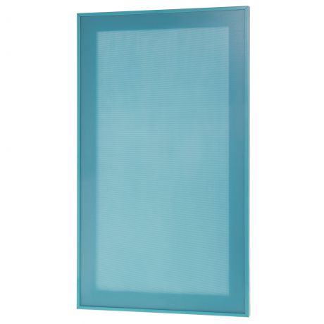 Витрина для шкафа Delinia «Электрик» 60x35 см, алюминий/стекло, цвет синий