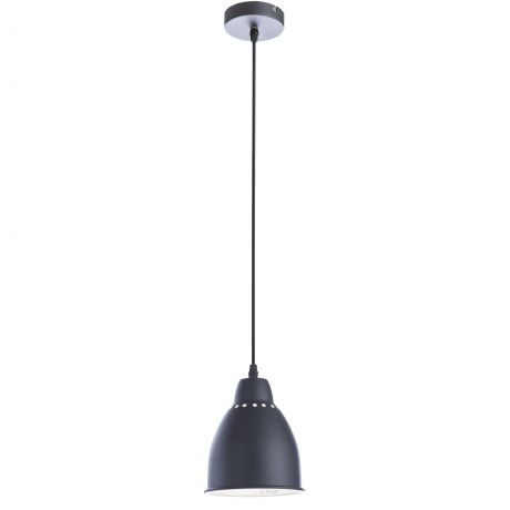 Светильник подвесной Braccio 1 лампа 3 м2 цвет черный