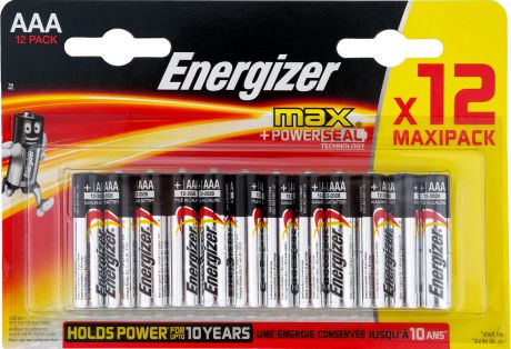 Батарейка алкалиновая Energizer Max AAA/LR06 12 шт.