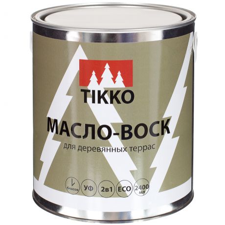 Масло для наружных работ Tikko цвет тик 2.4 л