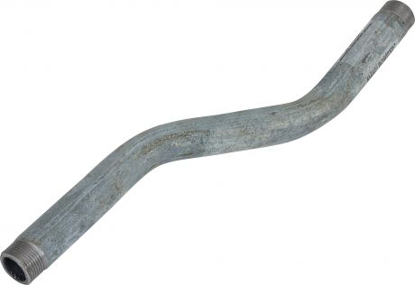 Отступ резьбовой, оцинкованный, наружная резьба, 3/4" мм, сталь