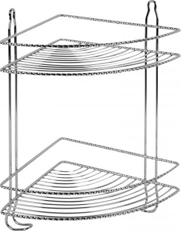 Полка для ванной комнаты Verran угловая металл