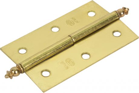 Петля карточная съёмная правая Amig 541, 70х45 мм, сталь, цвет золото