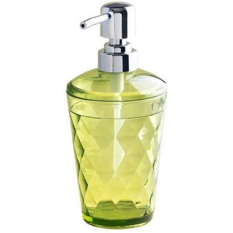 Дозатор для жидкого мыла настольный Verran «Primavera» акрил цвет зелёный