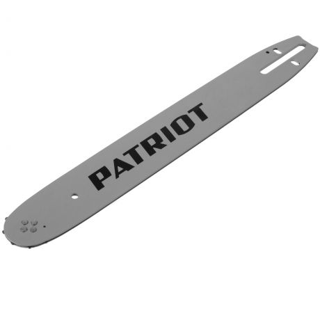Шина Patriot 14 дюймов с пазом 1.3 мм и шагом цепи 3/8 дюйма в 52 звена