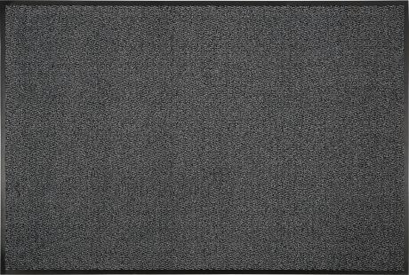 Коврик «Step» полипропилен 120x180 см цвет серый
