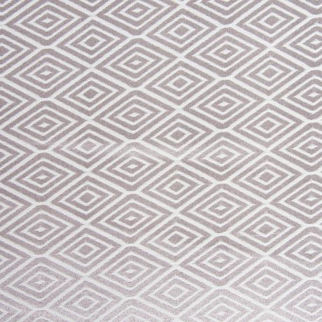 Ткань жаккард «Ромбы» 300 см цвет серый