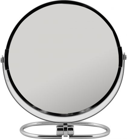 Зеркало косметическое настольное с увеличением 17 см