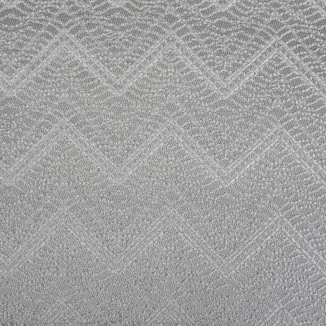 Ткань жаккард «Зигзаг» 280 см цвет серый