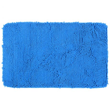 Коврик для ванной комнаты «Cingolo» 50х80 см цвет синий