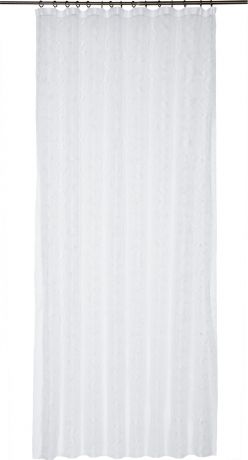 Тюль на ленте «Очарование», 145x250 см, цвет белый