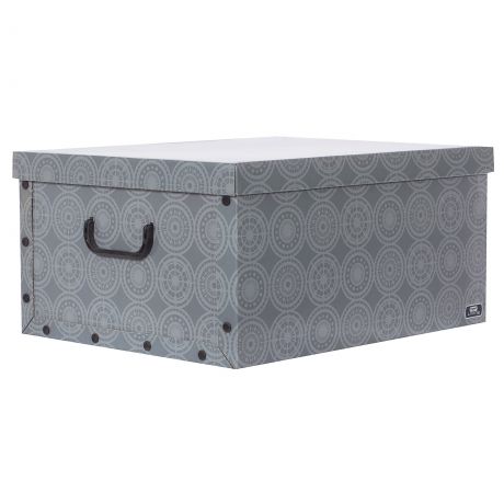 Коробка 39х24x50 см картон цвет серый