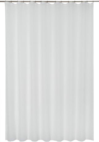 Тюль на ленте «Амели» 250х260 см цвет белый