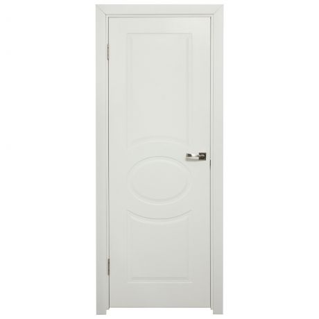 Дверь межкомнатная глухая Дэлия 200х70 см цвет белый