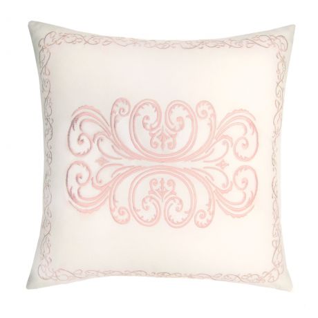 Подушка декоративная «Неоклассика», 40х40 см, цвет розовый