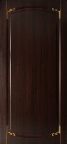 Дверь для кухонного шкафа «Византия», 60х130 см, цвет тёмно-коричневый