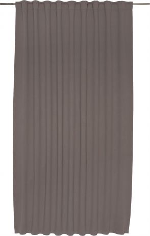 Штора на ленте «Ночь», 200х280 см, цвет серый, бежевый