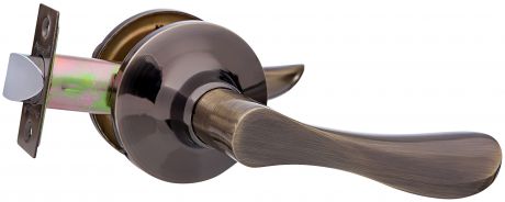 Ручка-защёлка Avers 8026-05-AN, без запирания, сталь, цвет античное серебро
