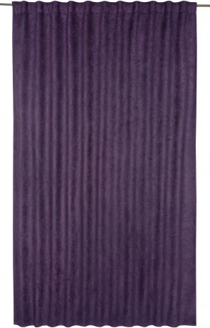 Штора на ленте «Манчестер», 200х280 см, цвет фиолетовый