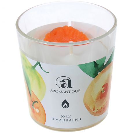 Ароматизированная свеча «Юзу и мандарин»