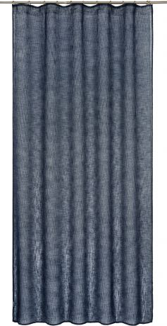 Штора на ленте «Nimes», 140х260 см, цвет голубой