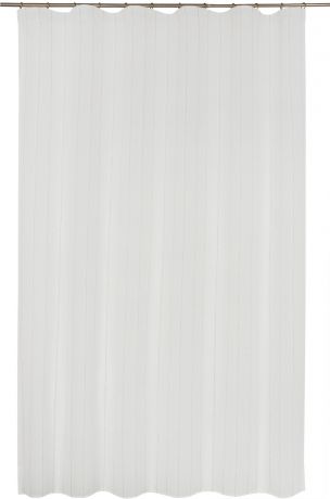 Тюль на ленте «Charroux», 200х260 см, вуаль, цвет белый/бежевый