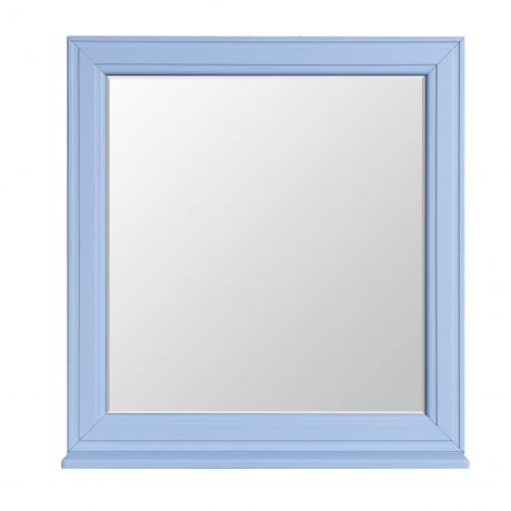 Зеркало «Шарм» 75 см, цвет голубой
