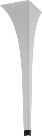 Ножка для стола 710мм, цвет серый