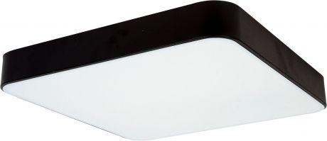 Светильник потолочный светодиодный Square, 18 м², цвет чёрный