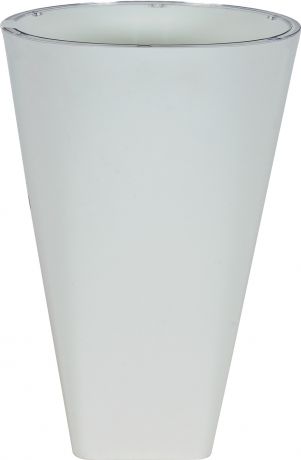 Кашпо «Грейс», 15 см, цвет белый