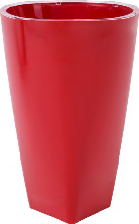 Кашпо «Грейс», 15 см, цвет красный