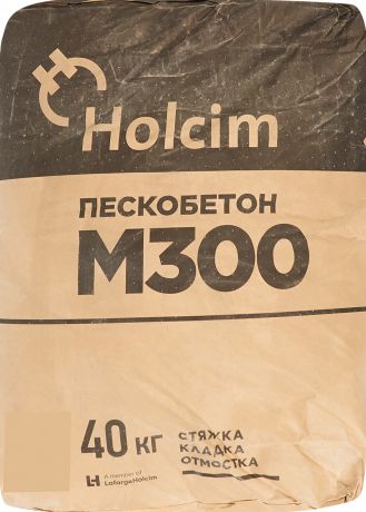 Пескобетон Holcim М300, 40 кг