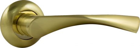 Ручка дверная на розетке Prima RM SG, цвет матовое золото