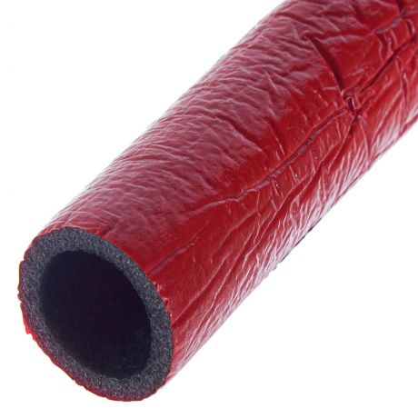 Изоляция для труб СуперПротект, Ø28 мм, 1100 см, полиэтилен, цвет красный