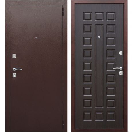 Дверь входная металлическая Йошкар РФ, 860 мм, правая, цвет венге